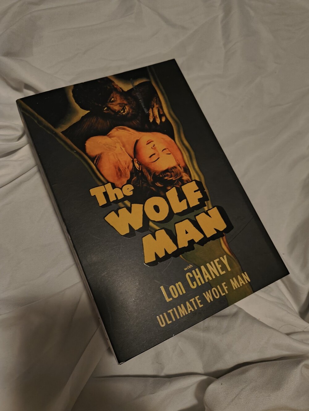 NECA Universal The Wolf Man Ultimate Lon Chane Jr Figure Collector Box